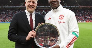 Manchester United Academy Director Nick Cox (left) is leaving the football club this summer