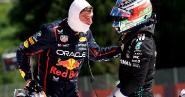 Max Verstappen hits out at 'f***ing idiot' rival after pair crash out of Austrian Grand Prix on the first lap