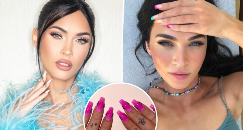 Megan Fox's manicure has phallic inspiration