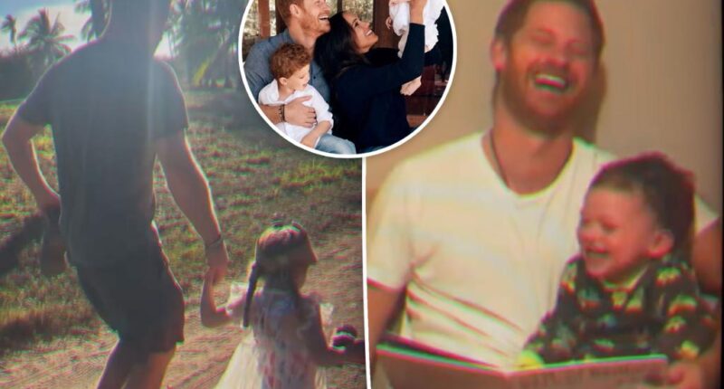 Meghan Markle celebrates 'best' dad Prince Harry with adorable home videos
