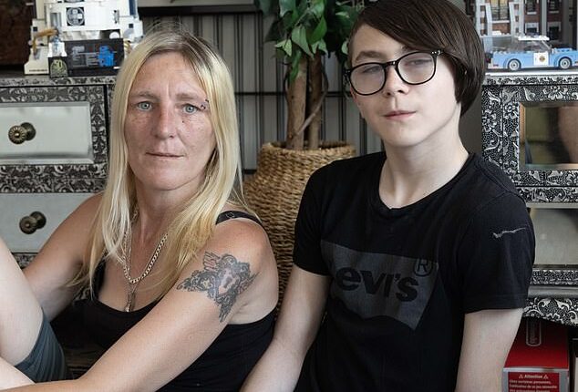Severely autistic teenager Jimmy Hudson, 13, sparked a frantic search after he failed to turn up at school - only to be found hours later slumped in the back of a bus that should have safely transported him there