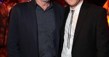 Bill Pullman's nepo baby son Lewis is set to star alongside his dad in Rick Moranis' comeback film, Spaceballs 2 - pictured 2018