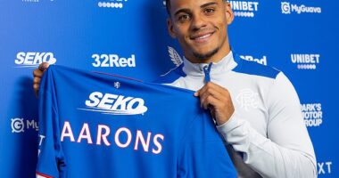 Max Aarons is delighted to have arrived at Ibrox on a season-long loan deal from Bournemouth