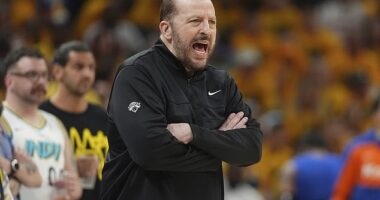 The Knicks have fired head coach Tom Thibodeau following the conference finals defeat