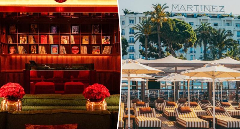 New bar at Hotel Martinez at Cannes Lions 2025