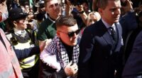 Liam Og O hAnnaidh, who performs as Mo Chara, at Westminster Magistrates' Court on June 18