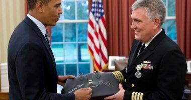 Dr. Jeffrey Kuhlman, right, who served as Obama's doctor from 2009 to 2013, has broken his silence, candidly admitting that President Joe Biden should have undergone rigorous cognitive testing throughout all four years of his presidency