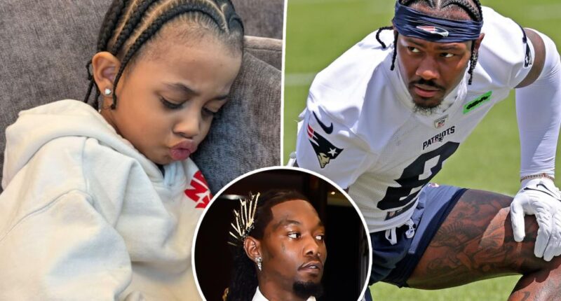 Offset spirals after Stefon Diggs gets matching braids with Cardi B's son, Wave