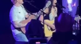 Olivia Rodrigo left the BST Hyde Park Crowd stunned when she welcomed surprise superstar guest Ed Sheeran on stage during her set on Friday