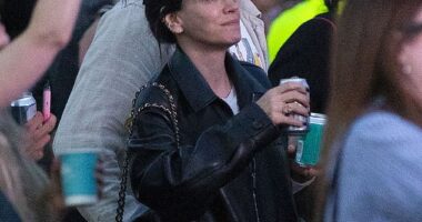 Lily Allen, 40, and James Norton, 39, put on a cosy display as they were on an apparent first date watching Charli XCX on stage at Lido Festival in London on Saturday