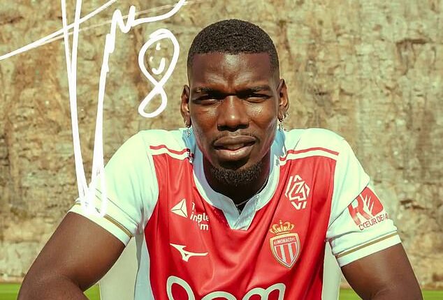 Paul Pogba has joined Monaco on a two-year deal after his doping ban was lifted this year