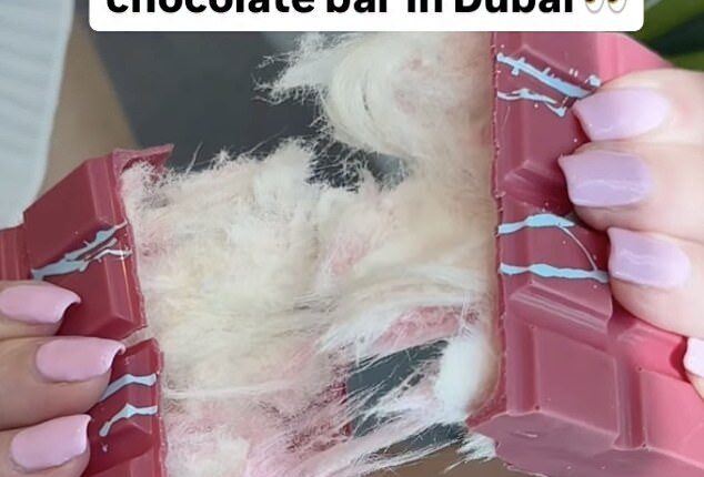 People have been left disgusted by a bizarre new 'hairy chocolate bar' coming from Dubai