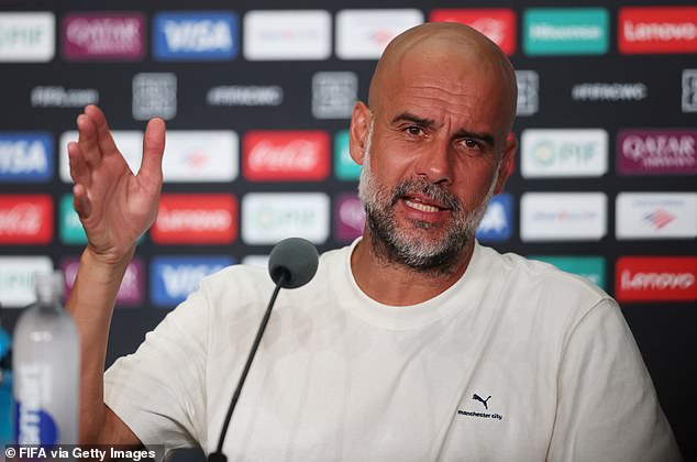 Pep Guardiola expressed his frustration after Rico Lewis was sent off for Man City vs Wydad