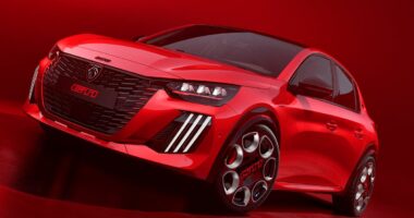 Peugeot goes back to the 80s with new E-208 GTi