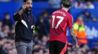 Alejandro Garnacho has fallen out with Ruben Amorim after being left out of Man United's starting XI for the Europa League final