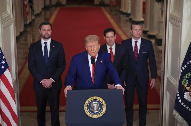 President Trump Addresses the Nation Regarding US Military Strikes Against Iran – RedState