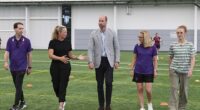 The Prince of Wales today wishes the Lionesses luck for the forthcoming UEFA Women's Euros that kicks off on July 2 during a special visit to England's national football centre