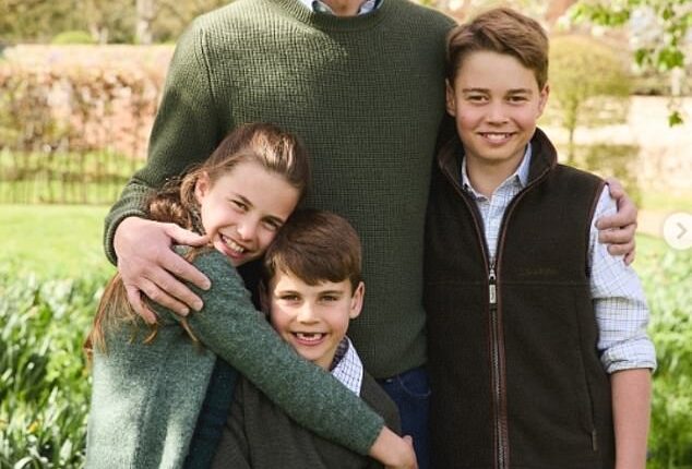 The Prince of Wales's children have released a heartwarming tribute to him for Father's Day on Sunday