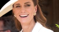 Princess of Wales is radiant in a white Self Portrait dress as she arrives at St George's Chapel for the Order of the Garter ceremony