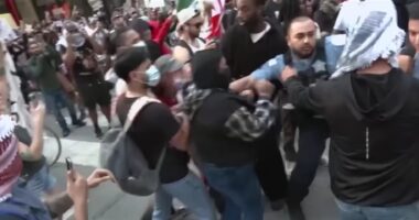 Pro-Illegal Immigrant Rioters Cause Havoc in Chicago.