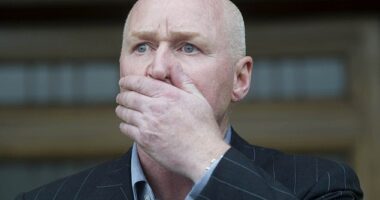 John Brown claimed that decision not to award Rangers goal after ball appeared to cross the line was 'corrupt'