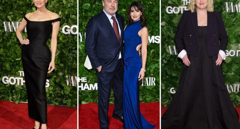 Renée Zellweger, Alec and Hilaria Baldwin, Elisabeth Moss and more