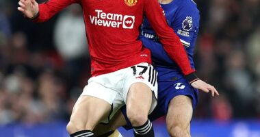 Chelsea are considering a summer move for Man United winger Alejandro Garnacho