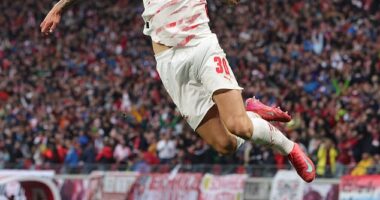 Arsenal's top striker target Benjamin Sesko will reportedly be available for around €70million