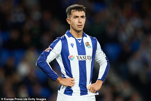 Real Madrid are reportedly admirers of Martin Zubimendi but have denied pursuing a transfer