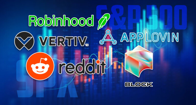 S&P 500 changes are imminent. Robinhood and these other stocks could join the index.