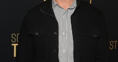Scott Wolf, 57, has broken his silence following the shocking 'arrest' of his estranged wife Kelley as he took to social media on Friday; seen in February in Atlanta