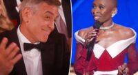 See George Clooney's reaction to Cynthia Erivo shade at Tonys 2025