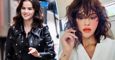 Selena Gomez unveils a dramatic hair transformation featuring bangs