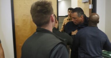 Sen. Padilla Briefly Handcuffed After Crashing Sec. Noem's Press Confrerence – HotAir