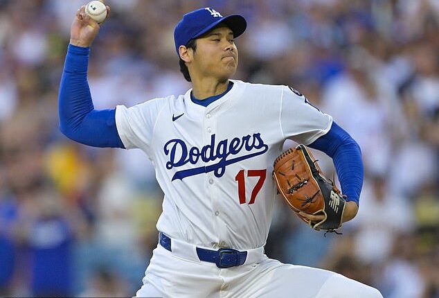 Shohei Ohtani made his highly-anticipated pitching debut for the LA Dodgers on Monday night