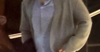 Ben Affleck looked deep in thought after enjoying a meal in Beverly Hills on Friday night