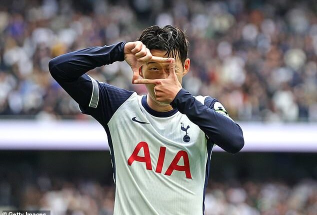 Son Heung-min at last got his hands on some silverware for Tottenham after a decade
