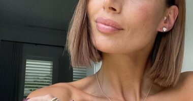 Melbourne-based Shannakian Fine Jewellery is fighting for its reputation after the state government consumer watchdog issued a damning public warning. (Pictured: The Bachelor star Snezana Wood wearing jewellery from the label; it is not suggested Mrs Wood was aware of the customer complaints when she advertised Shannakian's products)