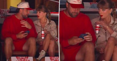 Taylor Swift and Travis Kelce are a winning pair on date night at Stanley Cup Final