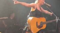 Taylor Swift made a stunning return to the stage at the concert hosted by Travis Kelce