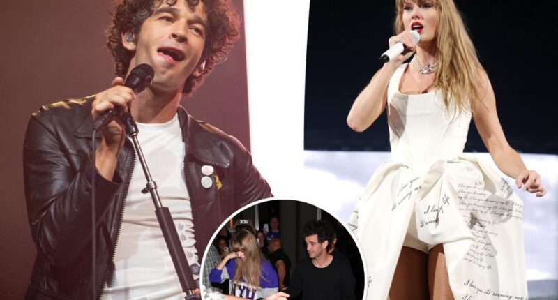 Taylor Swift's ex Matty Healy seemingly drags pop star during Glastonbury set