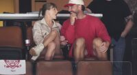 TNT's cameras caught Taylor Swift's four-word reaction to Travis Kelce before overtime