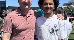 Emerson Colindres (right) was arrested, detained and eventually deported to Honduras