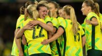 The Matildas (pictured celebrating a goal in Friday night's win over Argentina) have finally found their replacement for ex-coach Tony Gustavsson