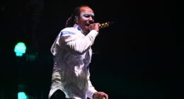 The Prodigy fans have heaped praise on the band's 'absolutely insane' Glastonbury set as they took to The Other Stage on the final day of the festival on Sunday, (pictured, Maxim)