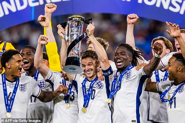 England's Under-21's defeated Germany in a five-goal thriller to win back-to-back Euros