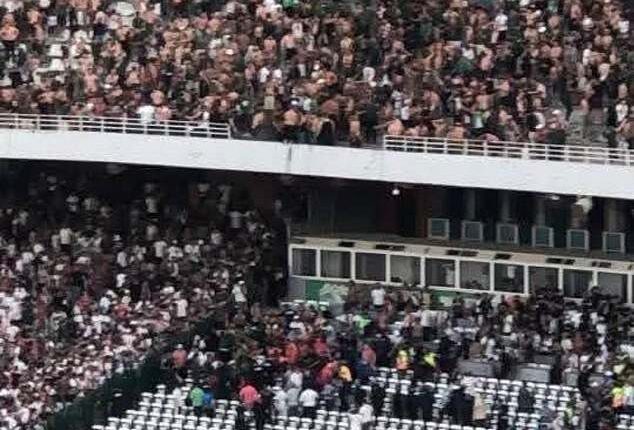 Three spectators have died and more than 70 others were injured after falling from the stands