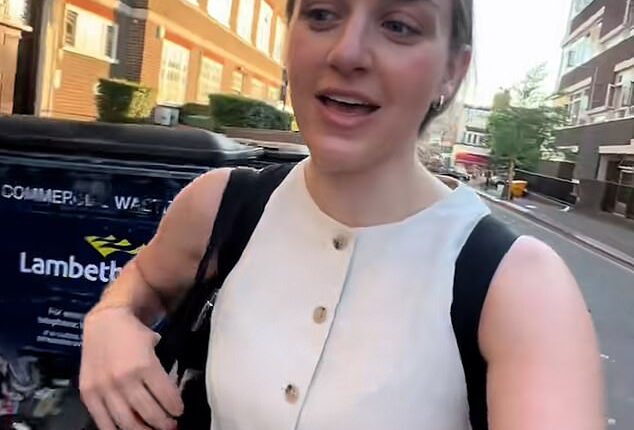 Lindsey Lowell, who goes by @lindseyinlondon on TikTok, left many furious online after calling the fire brigade to help her get into her Clapham flat