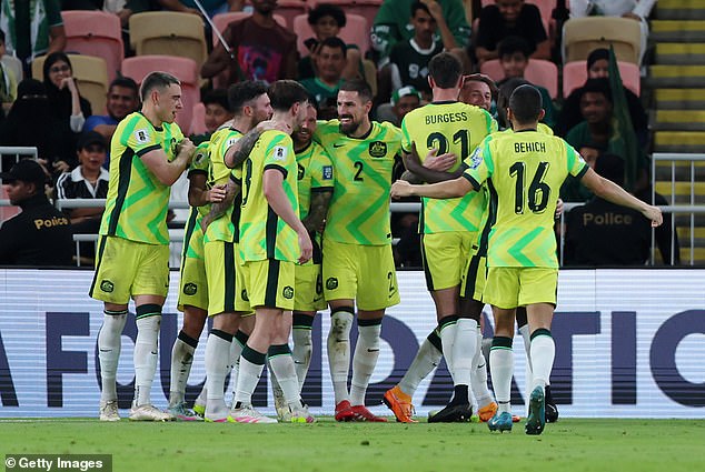 The Socceroos locked in a 2026 FIFA World Cup spot by beating Saudi Arabia