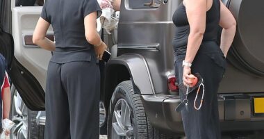 Tommy Fury has reunited with Molly-Mae Hague's family as the couple enjoyed a day out with her mother Debbie Gordon on Friday